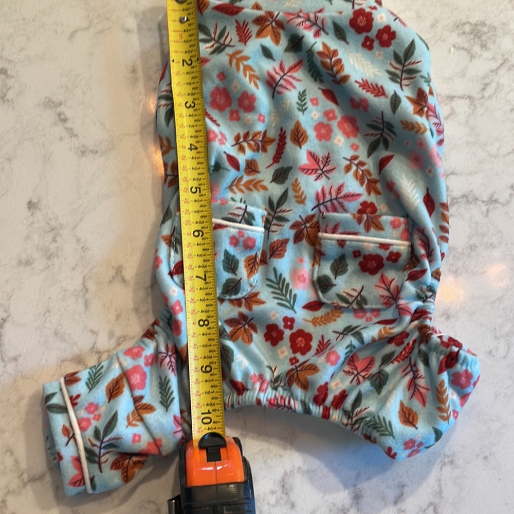 Fall Print Dog Pajamas - Picture 7 of 8